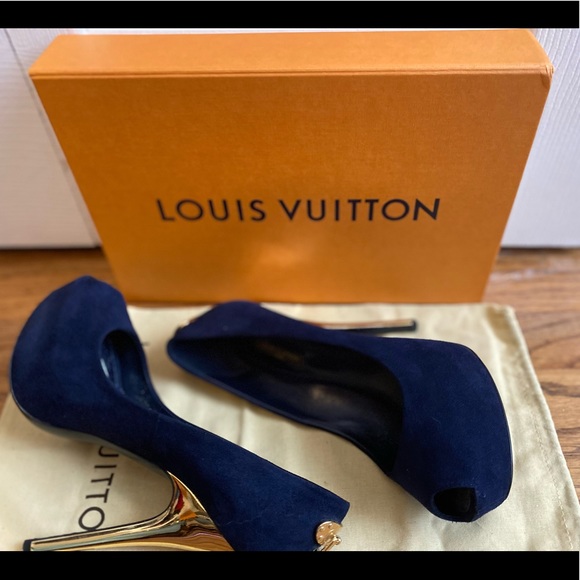 Louis Vuitton | lock platform peep toe - Picture 3 of 5